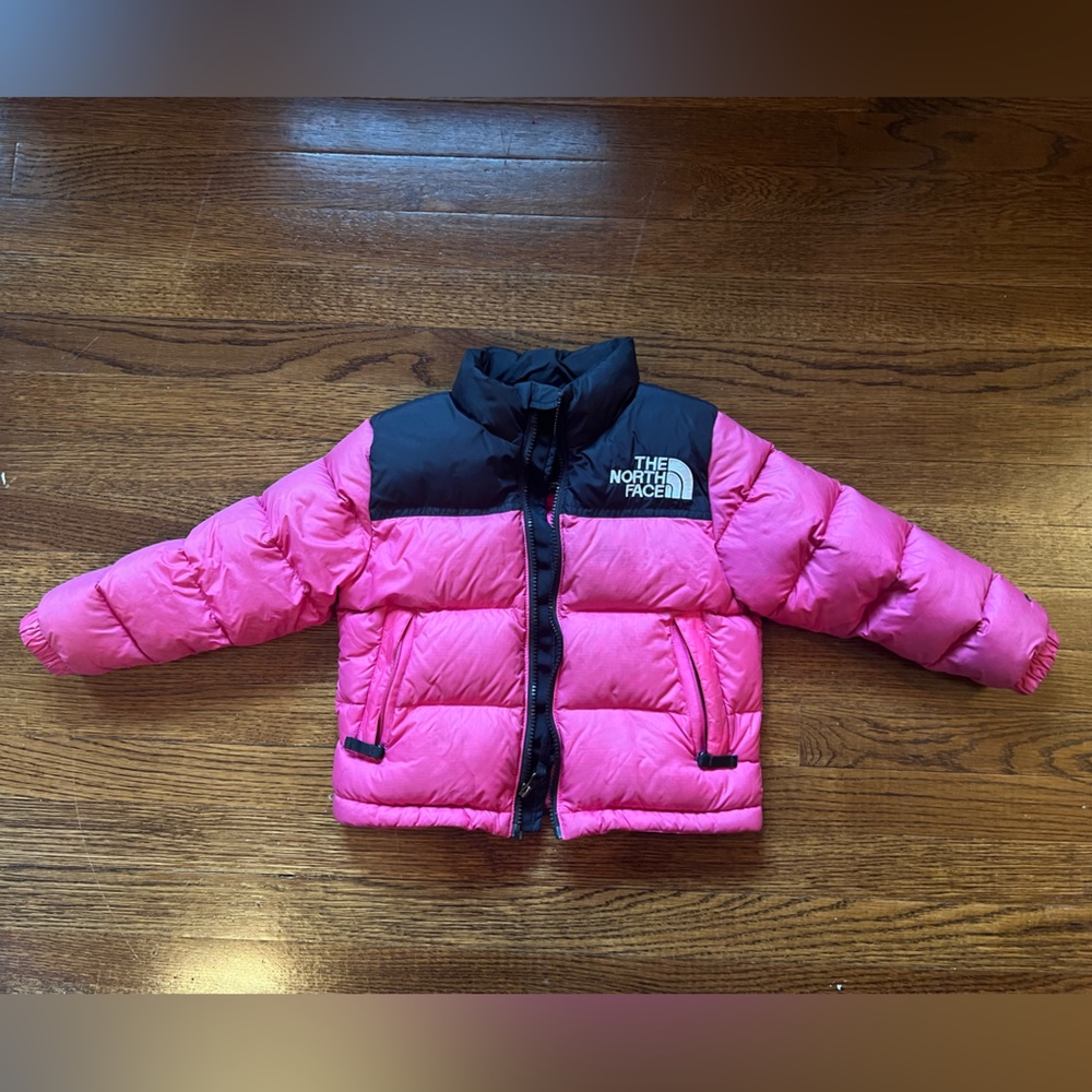 The North Face Kids Retro Jacket in Hot Pink- XXS (5)